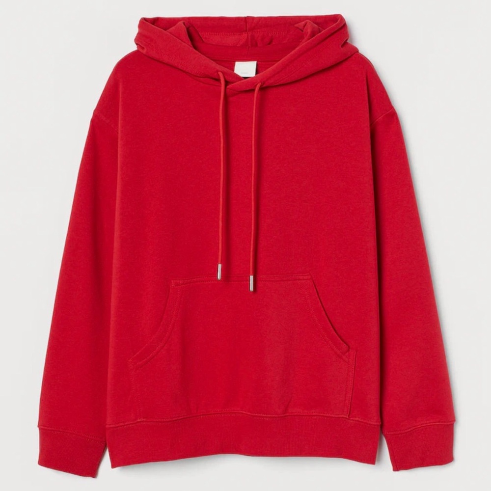 Xersion Red Men's Hooded Sweatshirt Size L